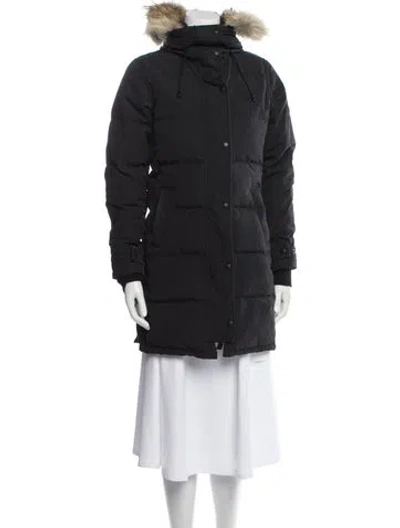 Pre-owned Canada Goose Down Coat In Blue