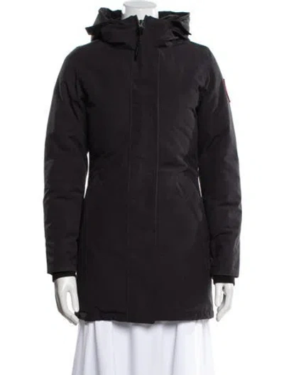Pre-owned Canada Goose Down Coat In Blue