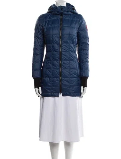 Pre-owned Canada Goose Down Coat In Blue