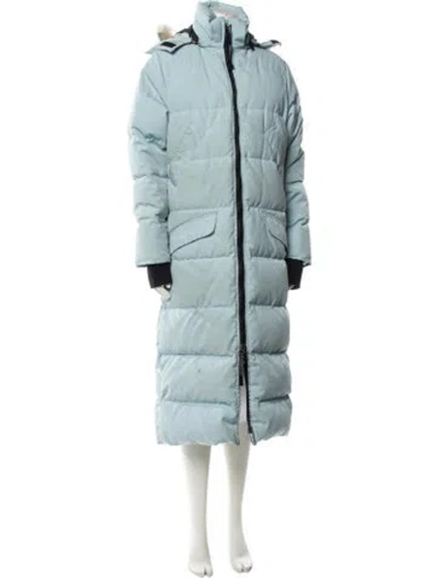 Pre-owned Canada Goose Down Coat In Blue