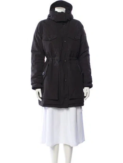 Pre-owned Canada Goose Down Coat In Blue