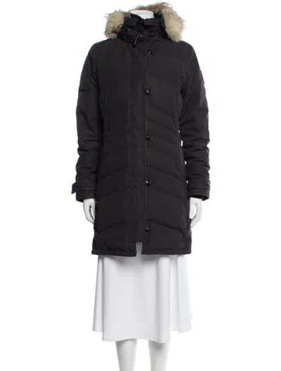Pre-owned Canada Goose Down Coat In Blue