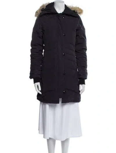 Pre-owned Canada Goose Down Coat In Blue