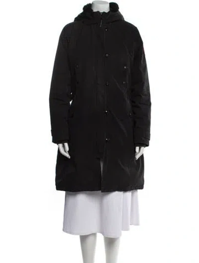 Pre-owned Canada Goose Down Coat In Blue