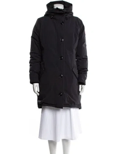 Pre-owned Canada Goose Down Coat In Blue