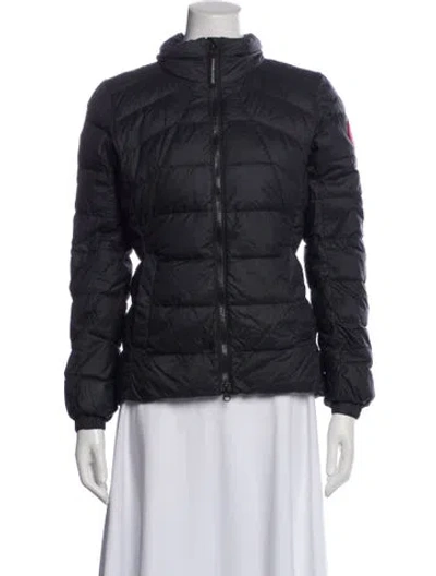 Pre-owned Canada Goose Down Coat In Blue