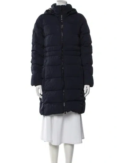 Pre-owned Canada Goose Down Coat In Blue