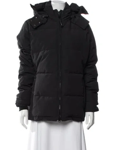Pre-owned Canada Goose Down Coat In Blue