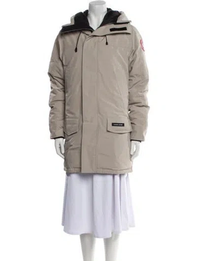 Pre-owned Canada Goose Down Coat In Gray
