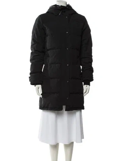 Pre-owned Canada Goose Down Coat In Gray