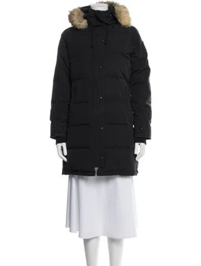 Pre-owned Canada Goose Down Coat In Gray