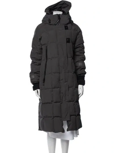 Pre-owned Canada Goose Down Coat In Gray
