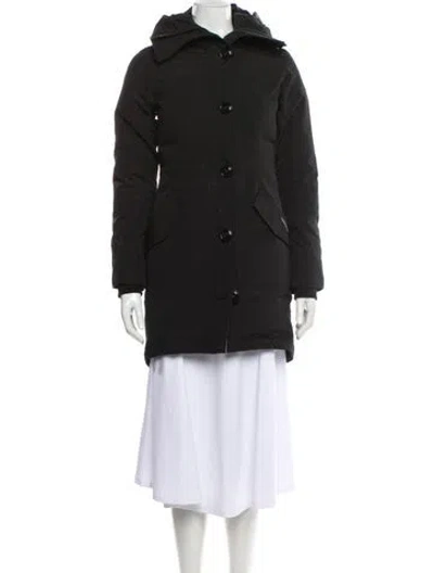 Pre-owned Canada Goose Down Coat In Gray