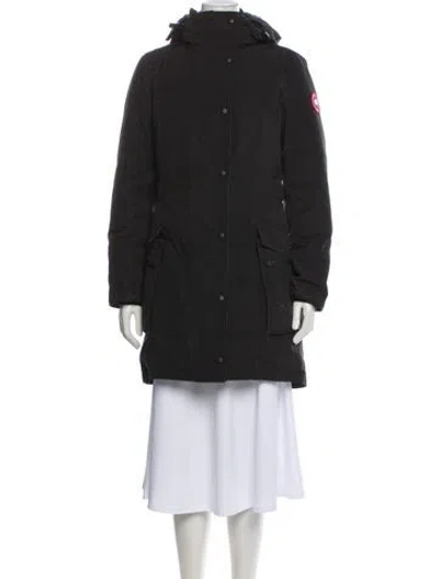 Pre-owned Canada Goose Down Coat In Gray