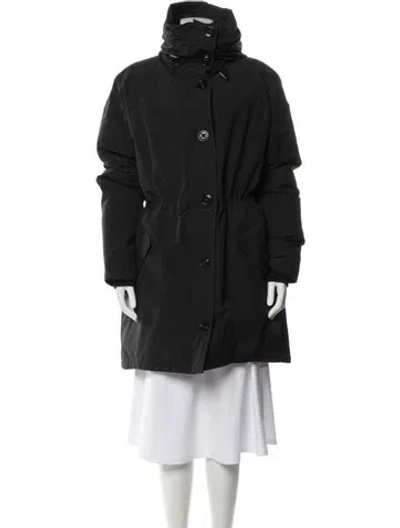 Pre-owned Canada Goose Down Coat In Gray