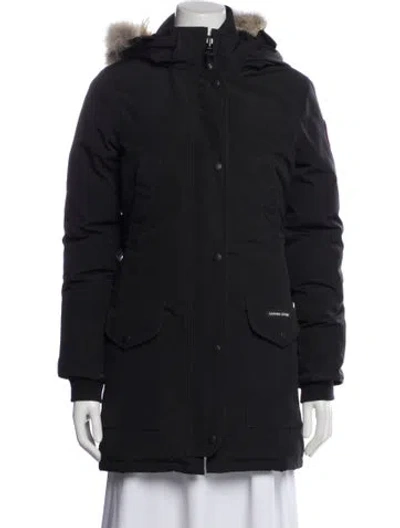 Pre-owned Canada Goose Down Coat In Gray