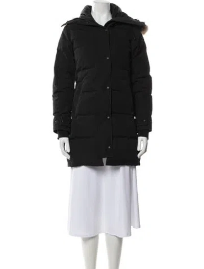 Pre-owned Canada Goose Down Coat In Gray