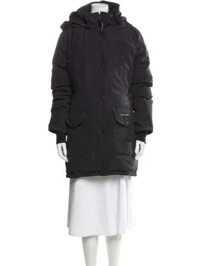 Pre-owned Canada Goose Down Coat In Gray