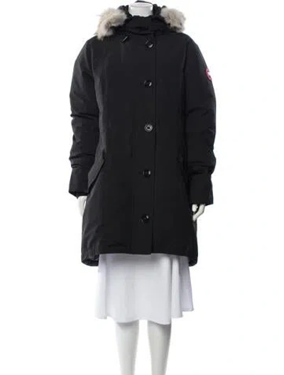 Pre-owned Canada Goose Down Coat In Gray