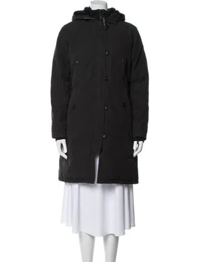 Pre-owned Canada Goose Down Coat In Gray