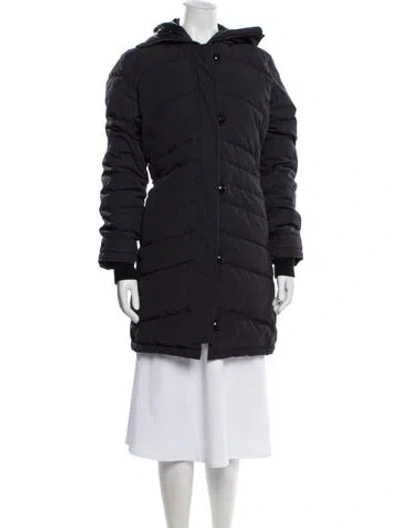 Pre-owned Canada Goose Down Coat In Gray