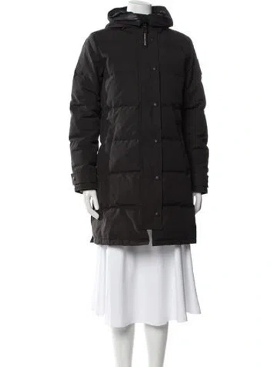 Pre-owned Canada Goose Down Coat In Gray