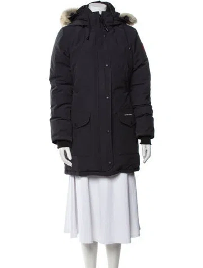 Pre-owned Canada Goose Down Coat In Gray