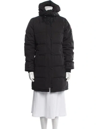 Pre-owned Canada Goose Down Coat In Gray