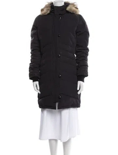 Pre-owned Canada Goose Down Coat In Gray