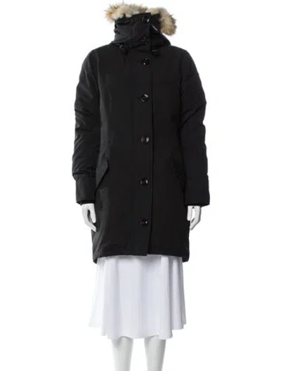 Pre-owned Canada Goose Down Coat In Gray