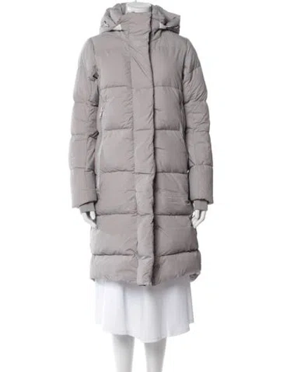 Pre-owned Canada Goose Down Coat In Gray