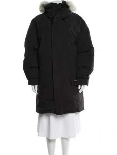Pre-owned Canada Goose Down Coat In Gray