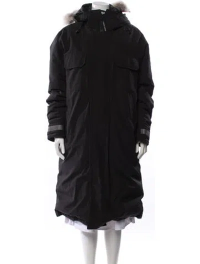 Pre-owned Canada Goose Down Coat In Gray