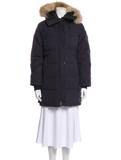 Pre-owned Canada Goose Down Coat In Gray