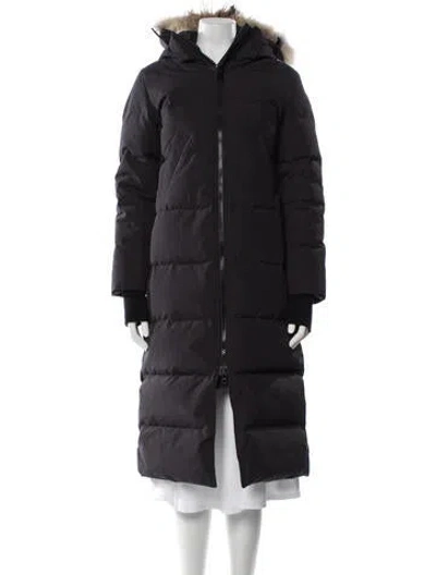 Pre-owned Canada Goose Down Coat In Gray