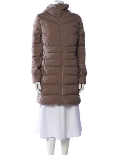 Pre-owned Canada Goose Down Coat In Gray