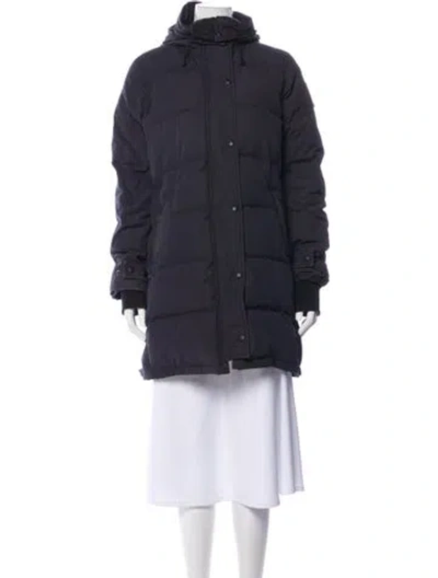 Pre-owned Canada Goose Down Coat In Gray