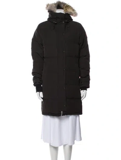Pre-owned Canada Goose Down Coat In Gray