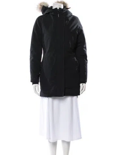 Pre-owned Canada Goose Down Coat In Gray