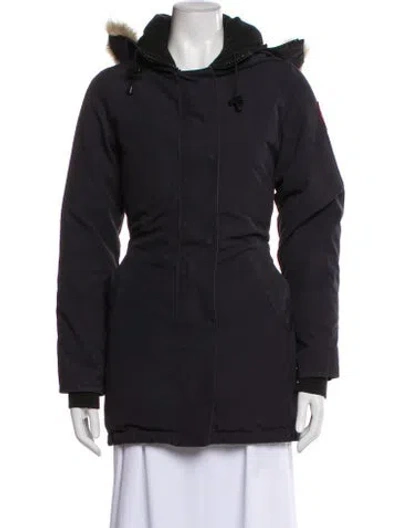 Pre-owned Canada Goose Down Coat In Gray