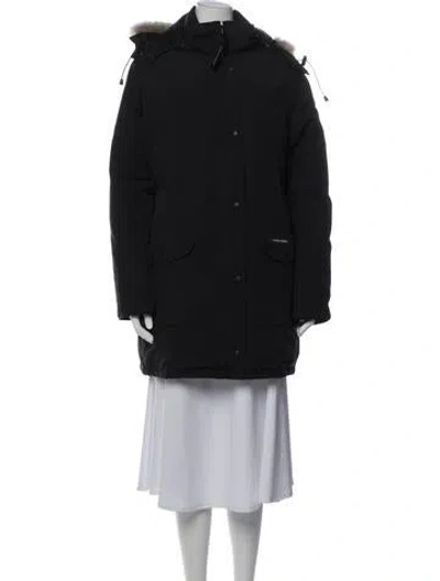 Pre-owned Canada Goose Down Coat In Gray