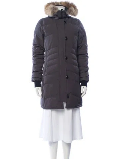 Pre-owned Canada Goose Down Coat In Gray