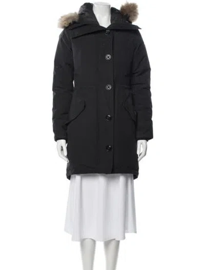 Pre-owned Canada Goose Down Coat In Gray