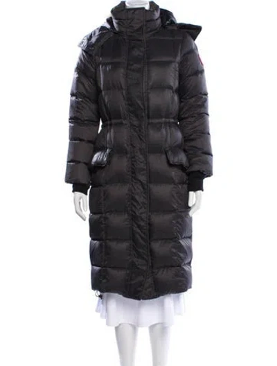 Pre-owned Canada Goose Down Coat In Gray