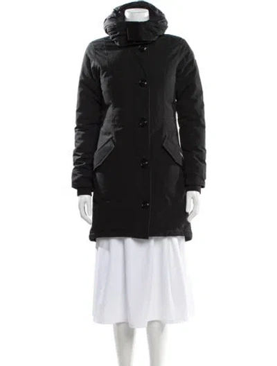 Pre-owned Canada Goose Down Coat In Gray