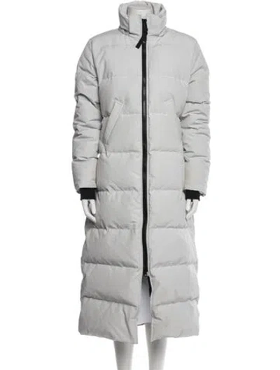 Pre-owned Canada Goose Down Coat In Gray