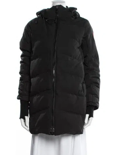 Pre-owned Canada Goose Down Coat In Gray