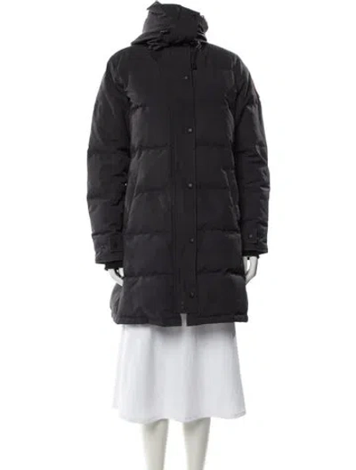 Pre-owned Canada Goose Down Coat In Gray