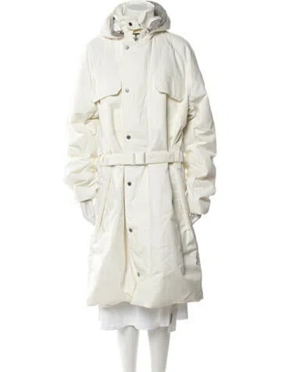Pre-owned Canada Goose Down Coat In Neutral