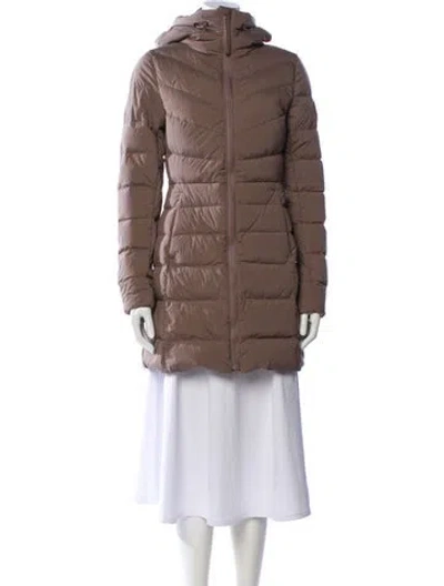 Pre-owned Canada Goose Down Coat In Neutral